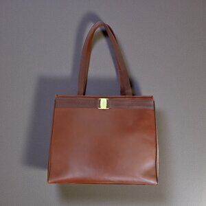Salvatore Ferragamo Vara Tote | Cognac Brown